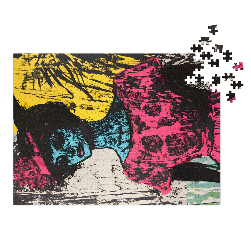 Bold Pop Art Female Portrait