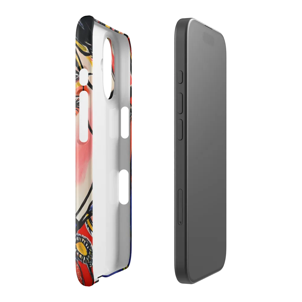 Vibrant Pop Art Gaze 
 Samsung Galaxy S25 | Snap Case
