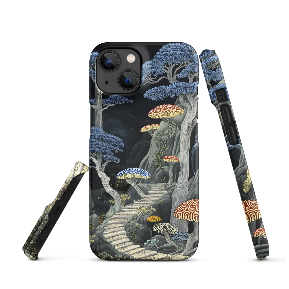 Surreal Fantasy Landscape with Mushrooms | Phone Case