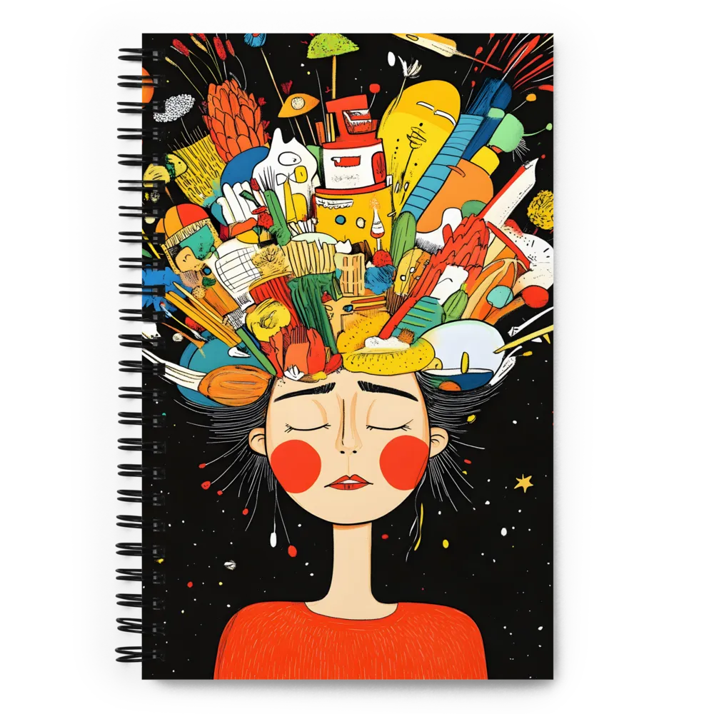 Explosion of Imagination 
 Spiral Notebook | 140 pages