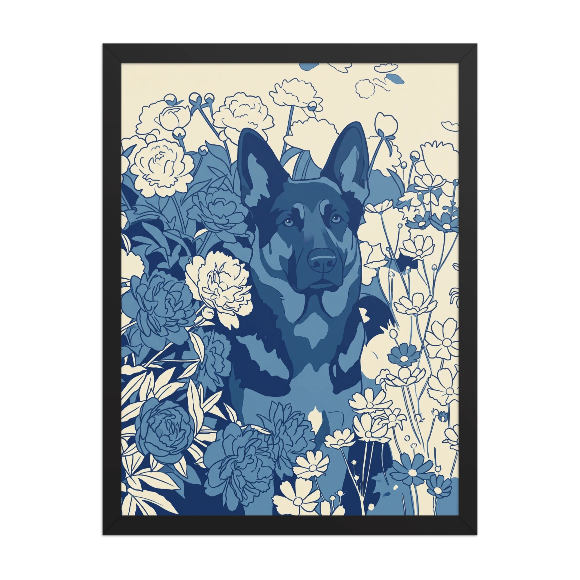Floral — Cobalt Line