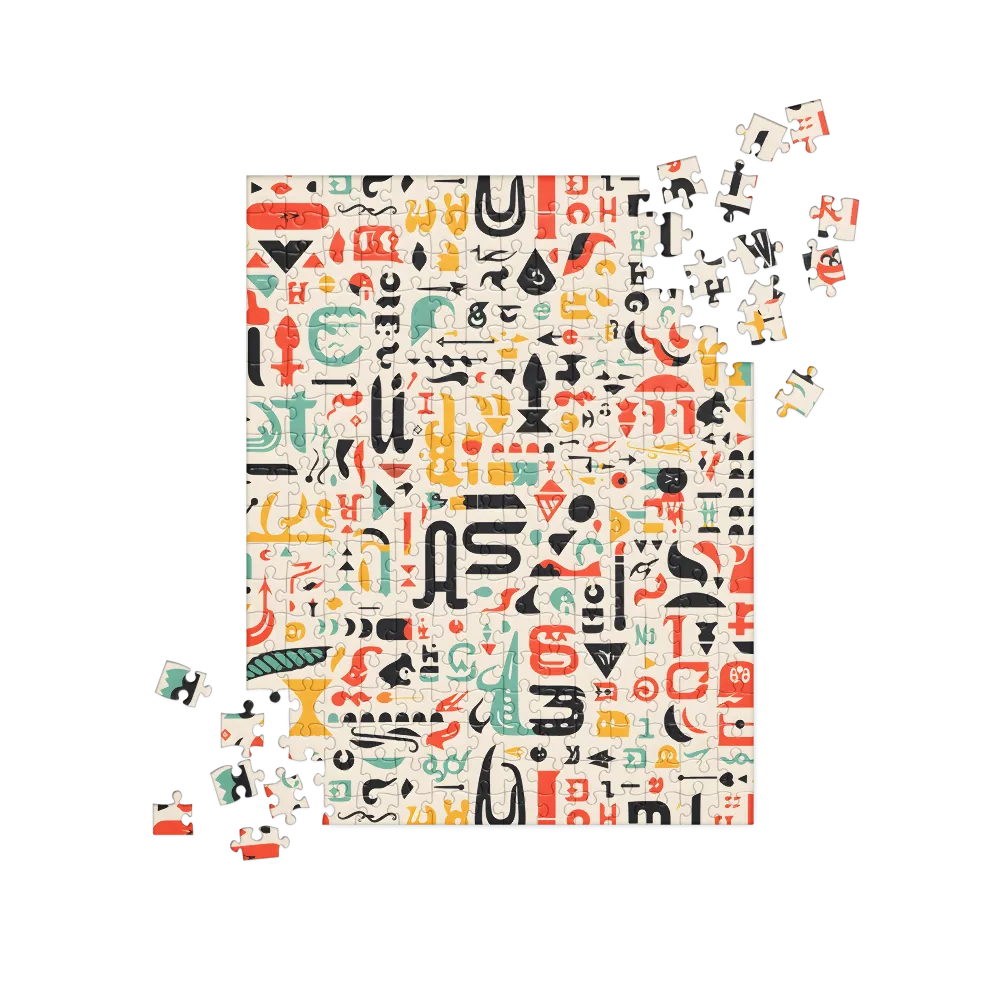 Dynamic Memphis Shapes 
 Jigsaw Puzzle