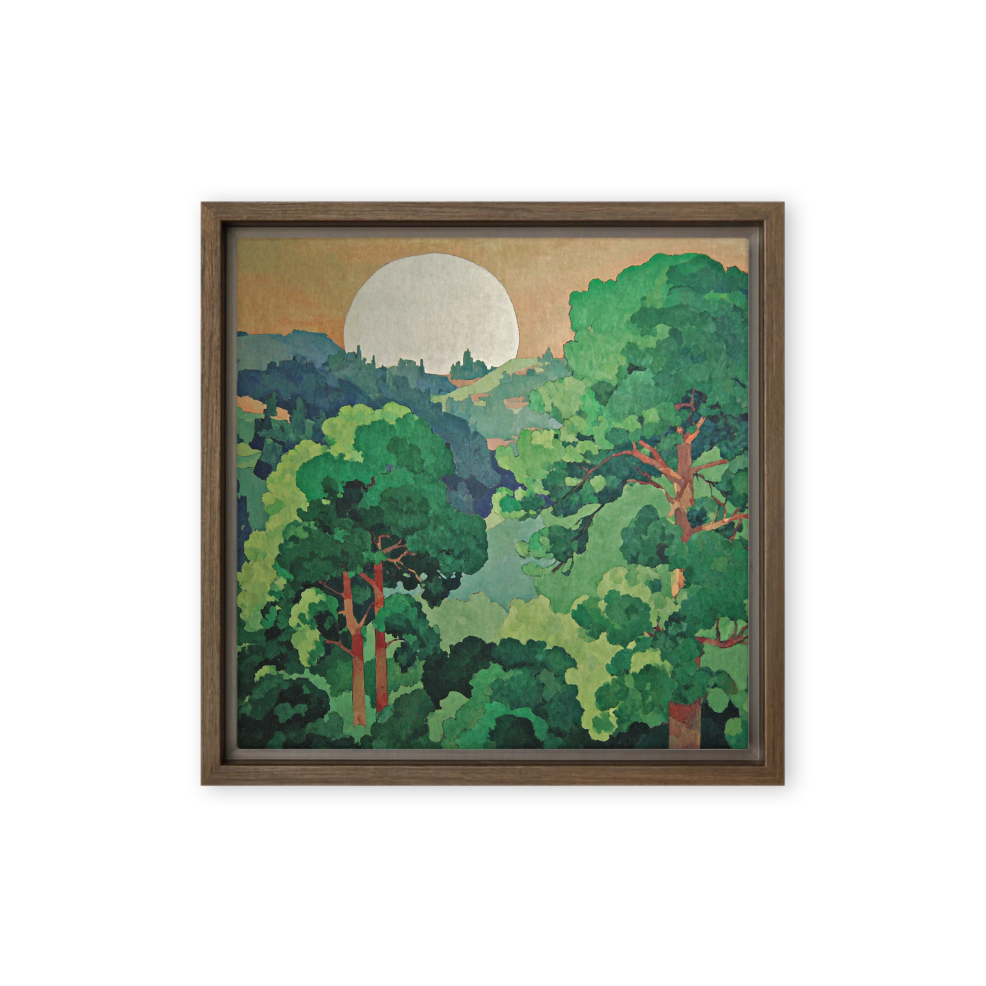 Moonlight Forest Serenity