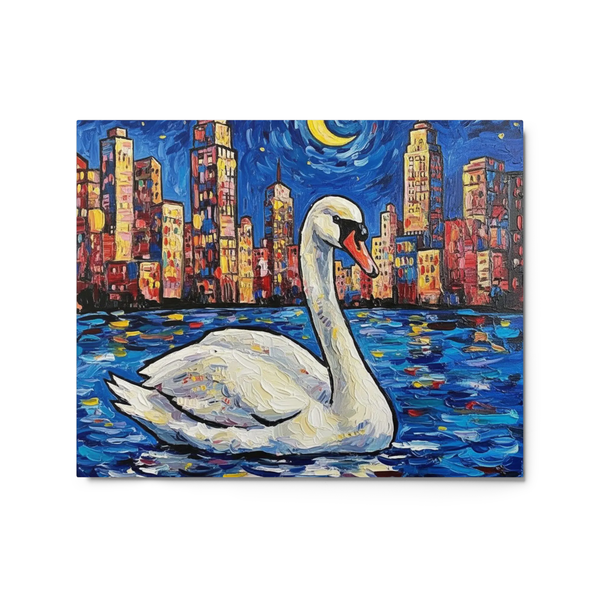 Starry Night Swan