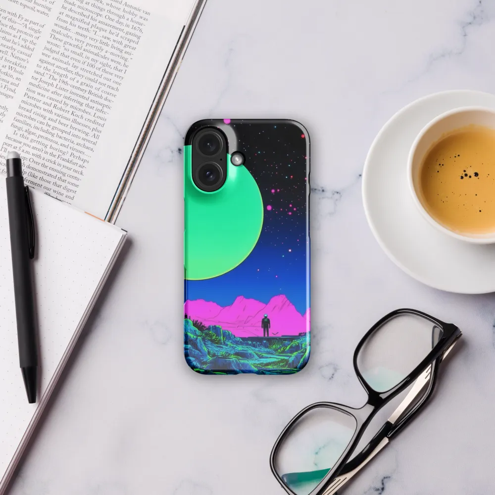 Neon Cosmic Explorer 
 iPhone 13 Mini | Snap Case