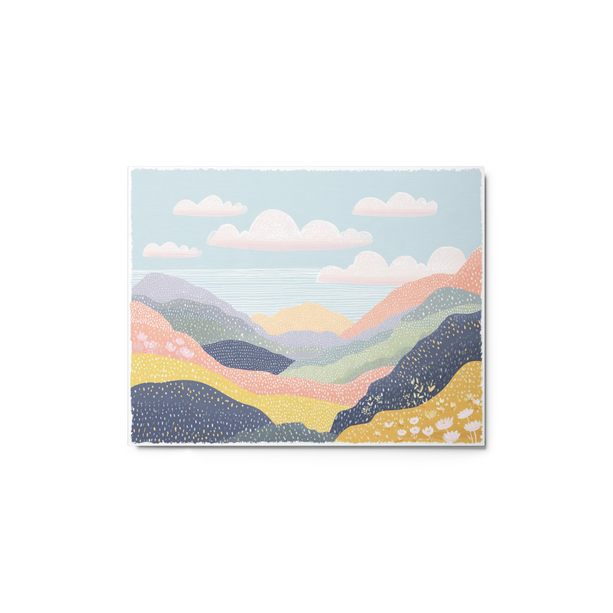 Dotted Pastel Hills