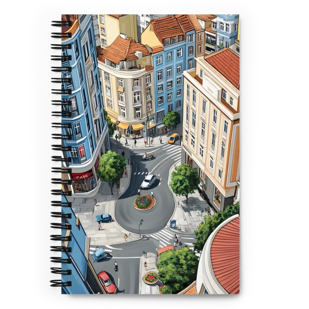 Aerial City Life 
 Spiral Notebook | 140 pages