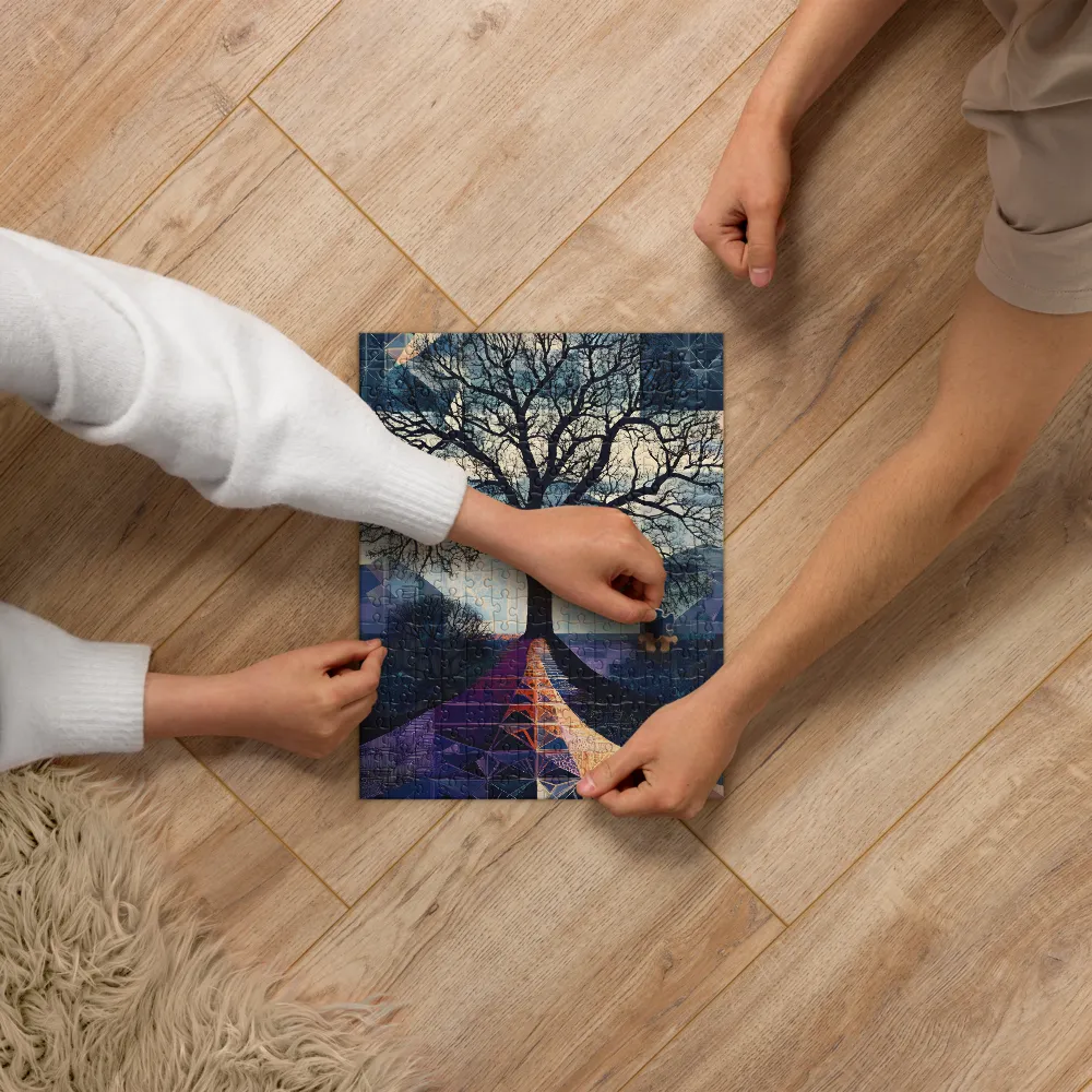 The Geometric Ascent 
 Jigsaw Puzzle