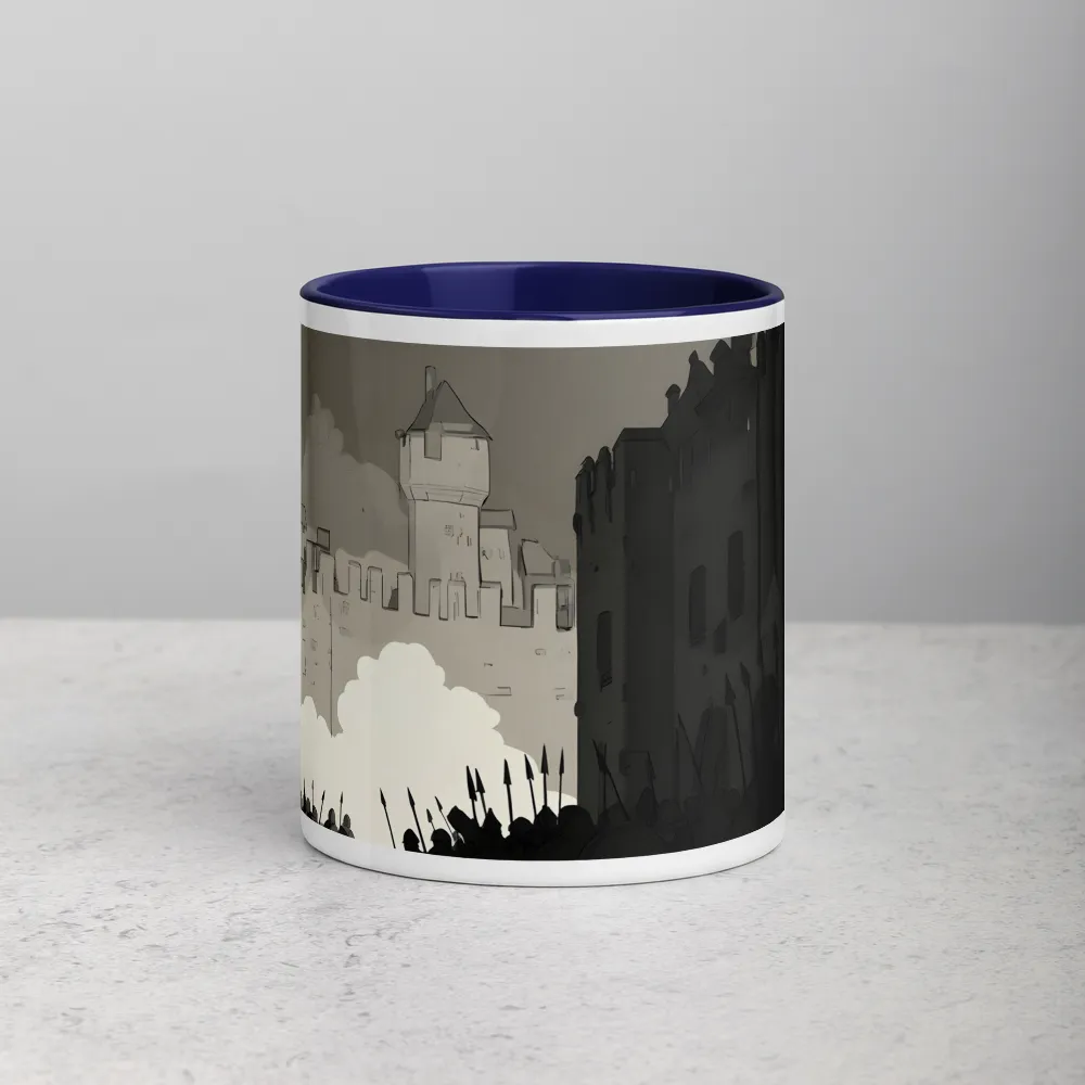 The Siege Gate 
 Mug with Red inside