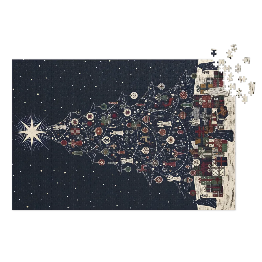 Starry Christmas Tree