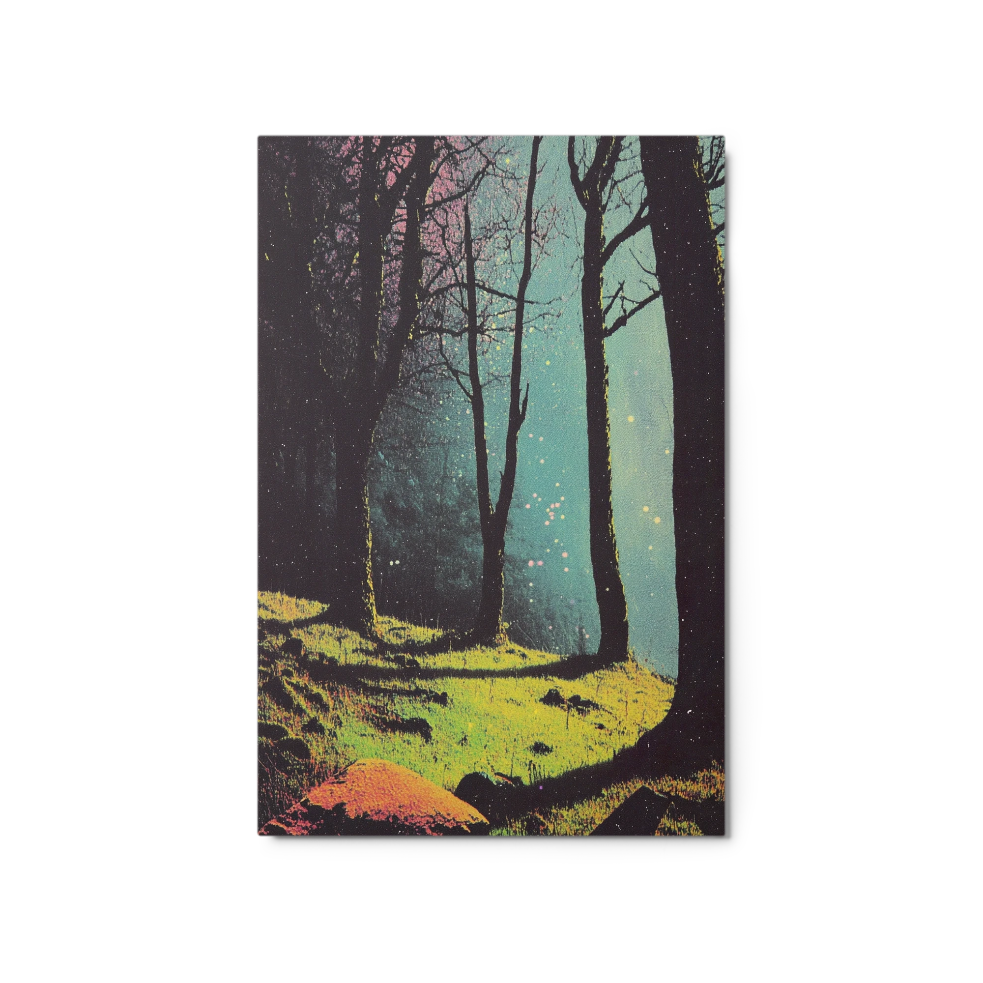 Surreal Mystic Forest Scene