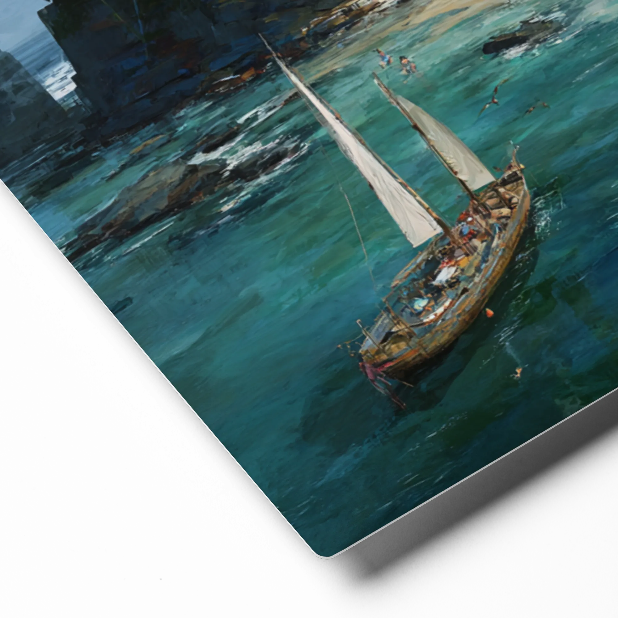 Coastal Island Fortress | Art Print