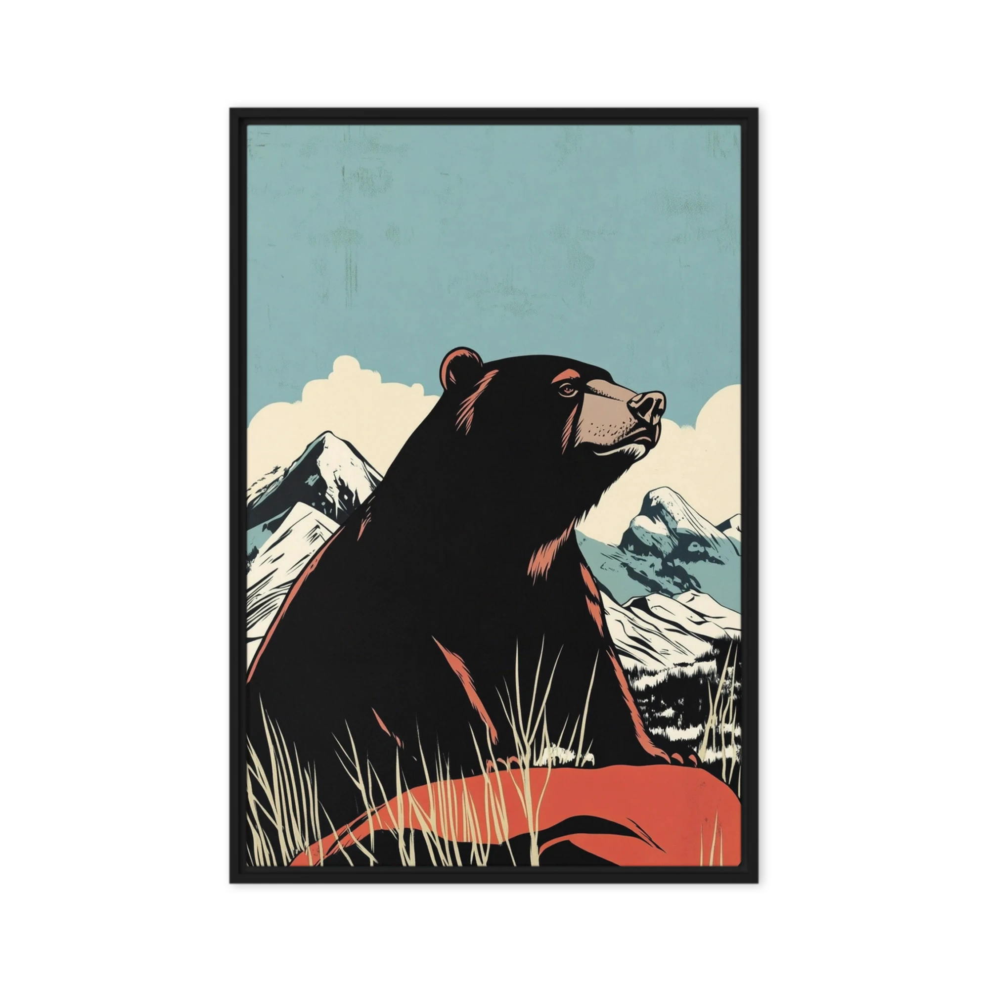 Mountain Bear Vista | Art Print