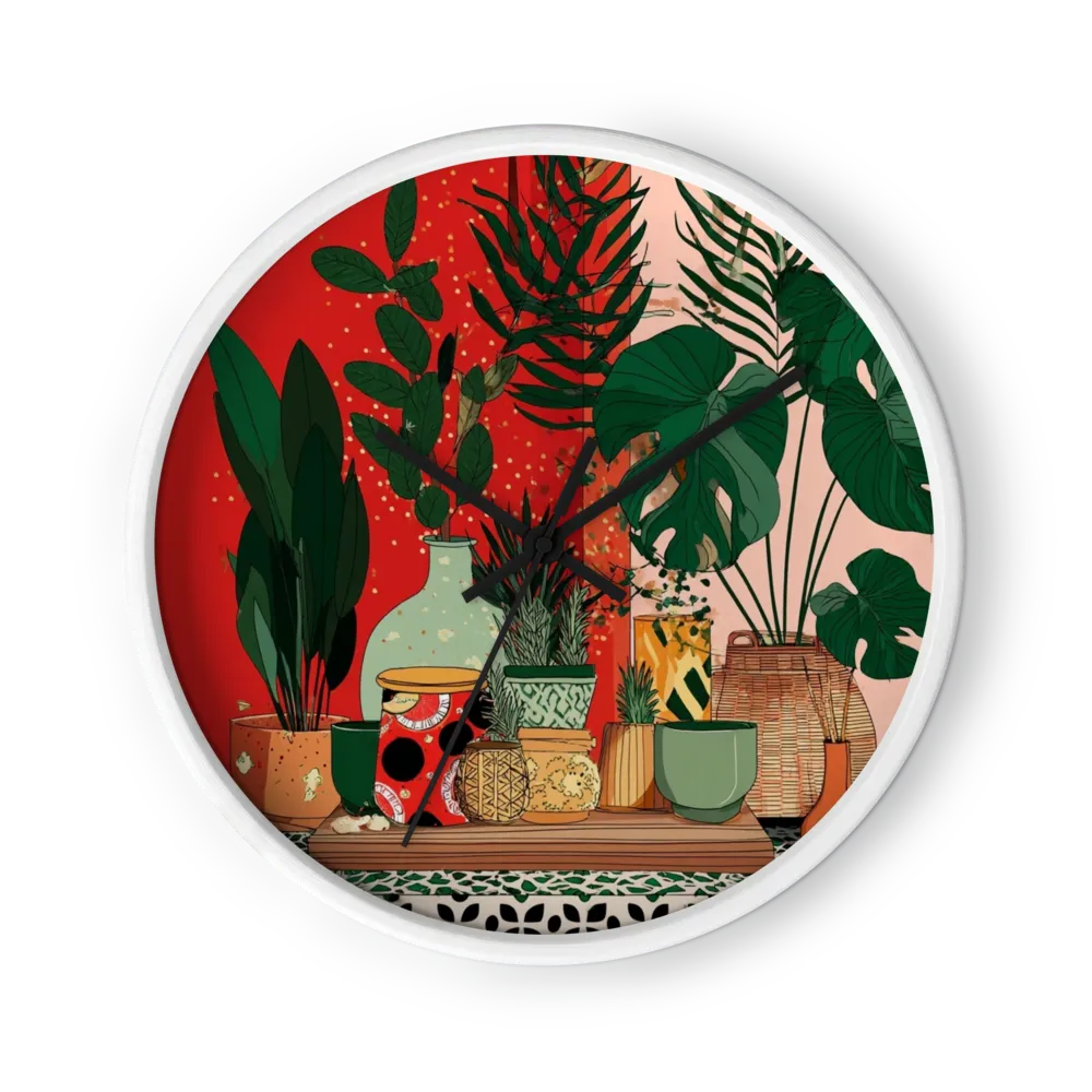 Botanical Still Life | Wall Clock