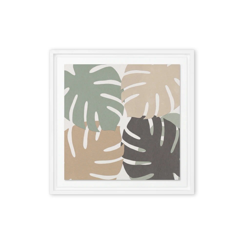 Layered Monstera Abstract | Art Print