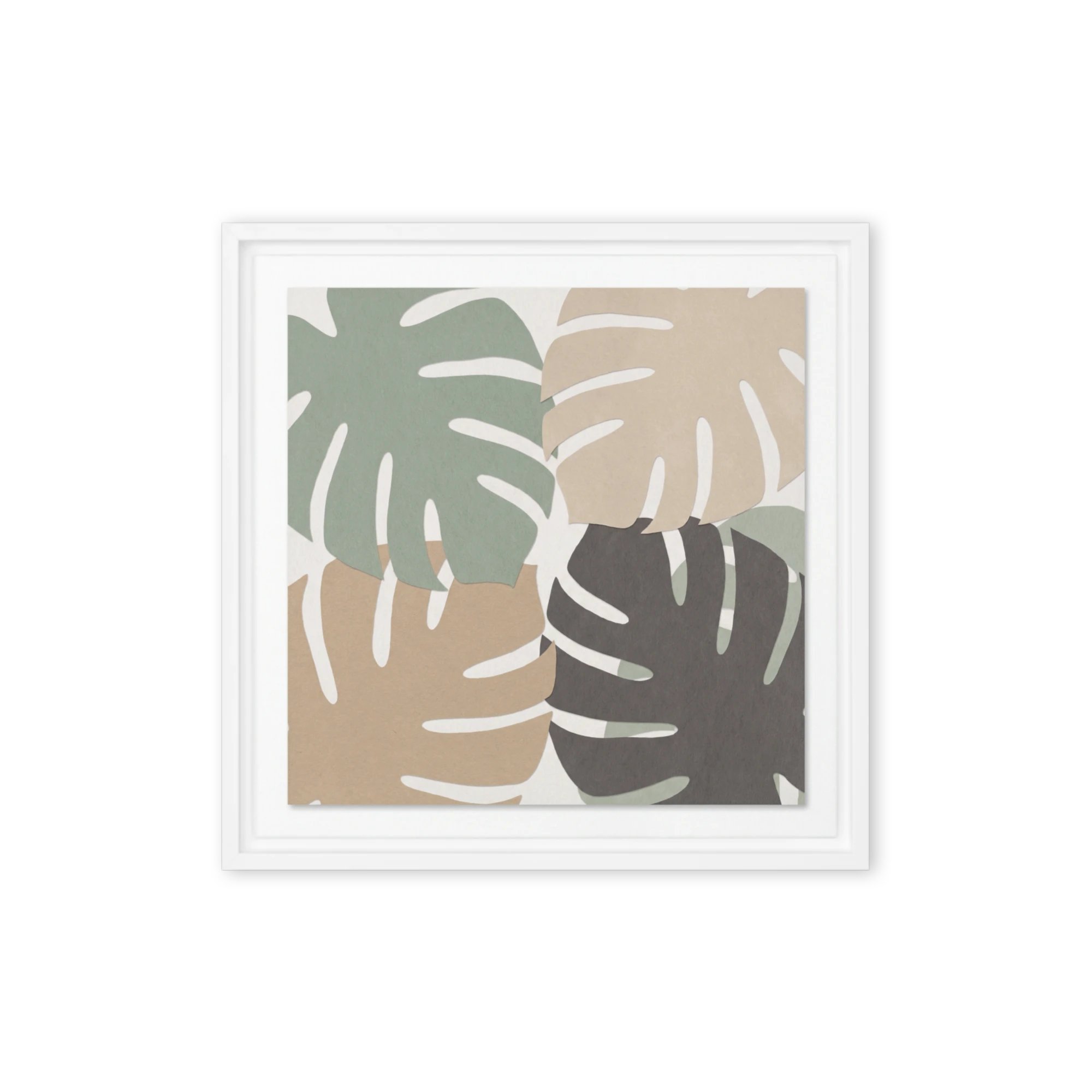 Layered Monstera Abstract | Art Print