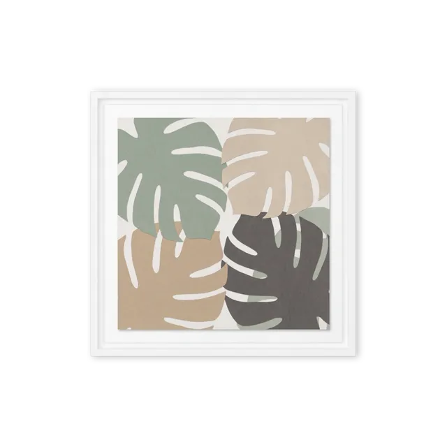 Layered Monstera Abstract | Art Print