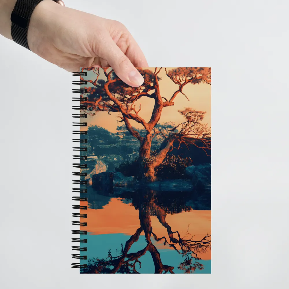 Twilight Reflection 
 Spiral Notebook | 140 pages