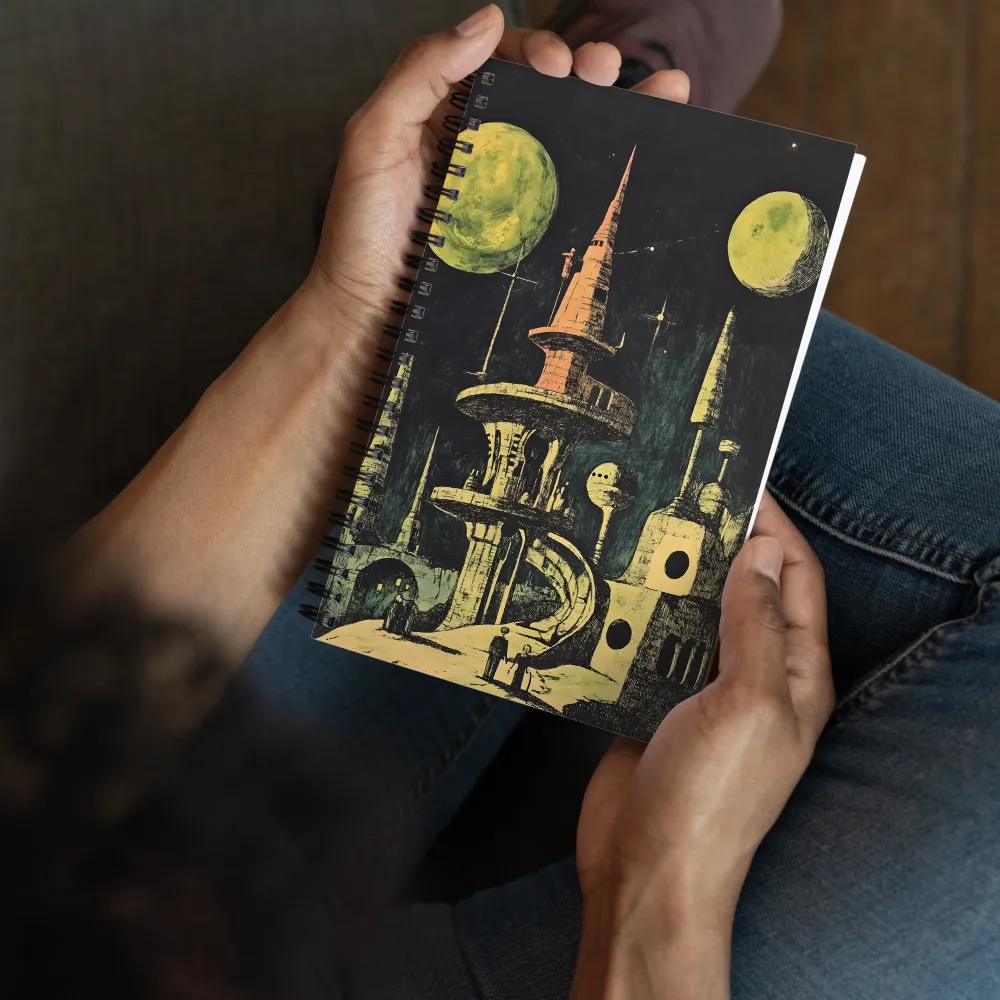 Echoes of a Distant Future 
 Spiral Notebook | 140 pages