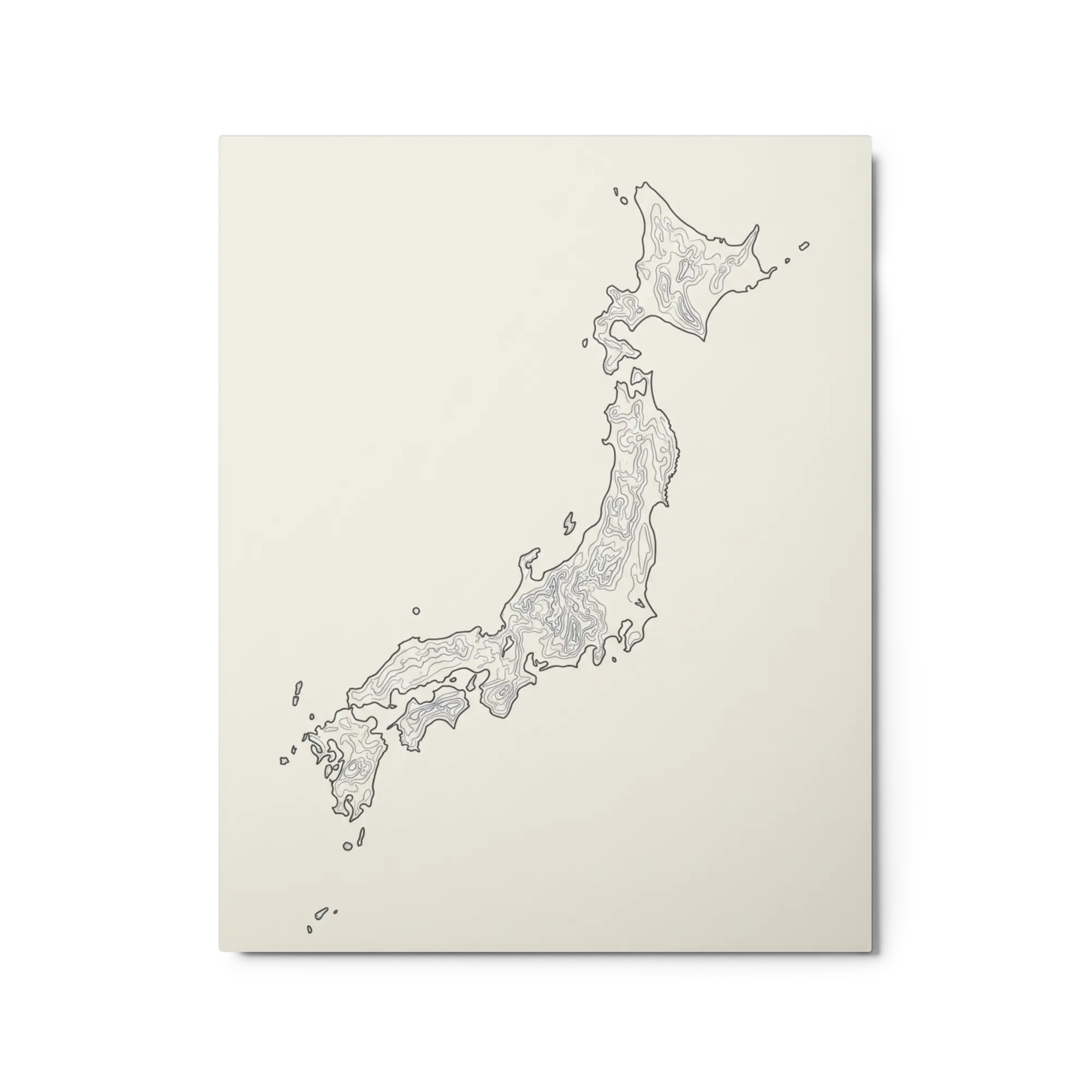 Japan Topography