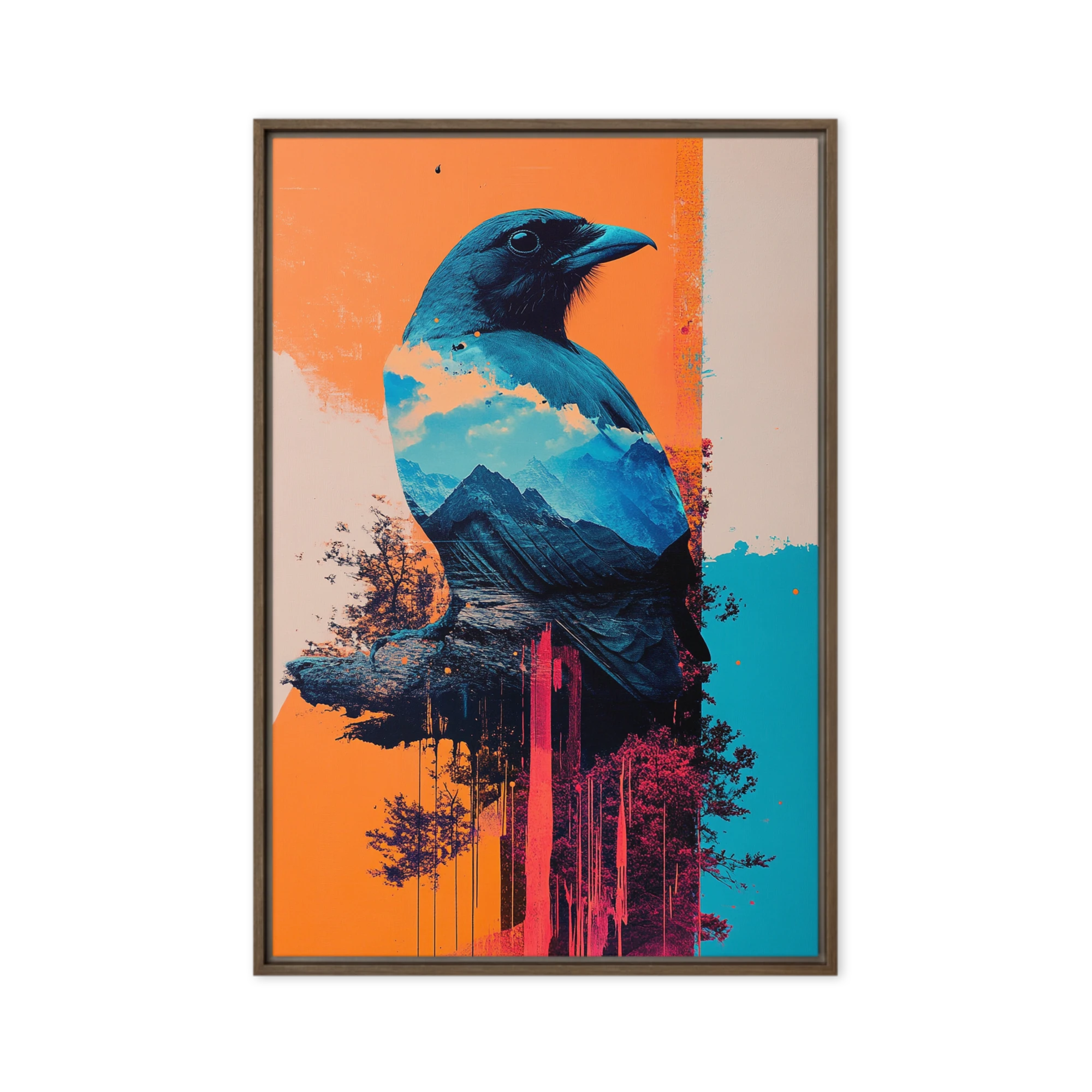 Surreal Bird Landscape