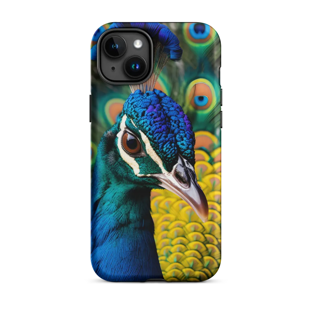 Vibrant Peacock Photography | Phone Case