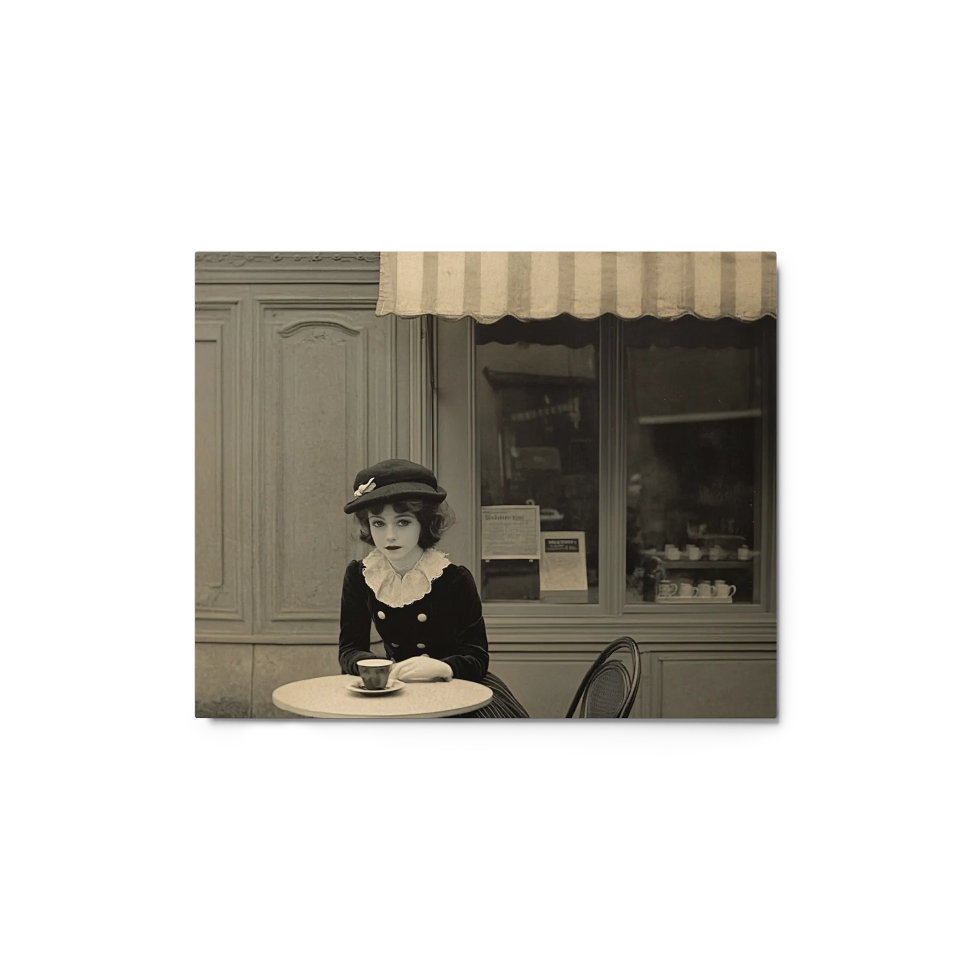 La Parisienne au Cafe