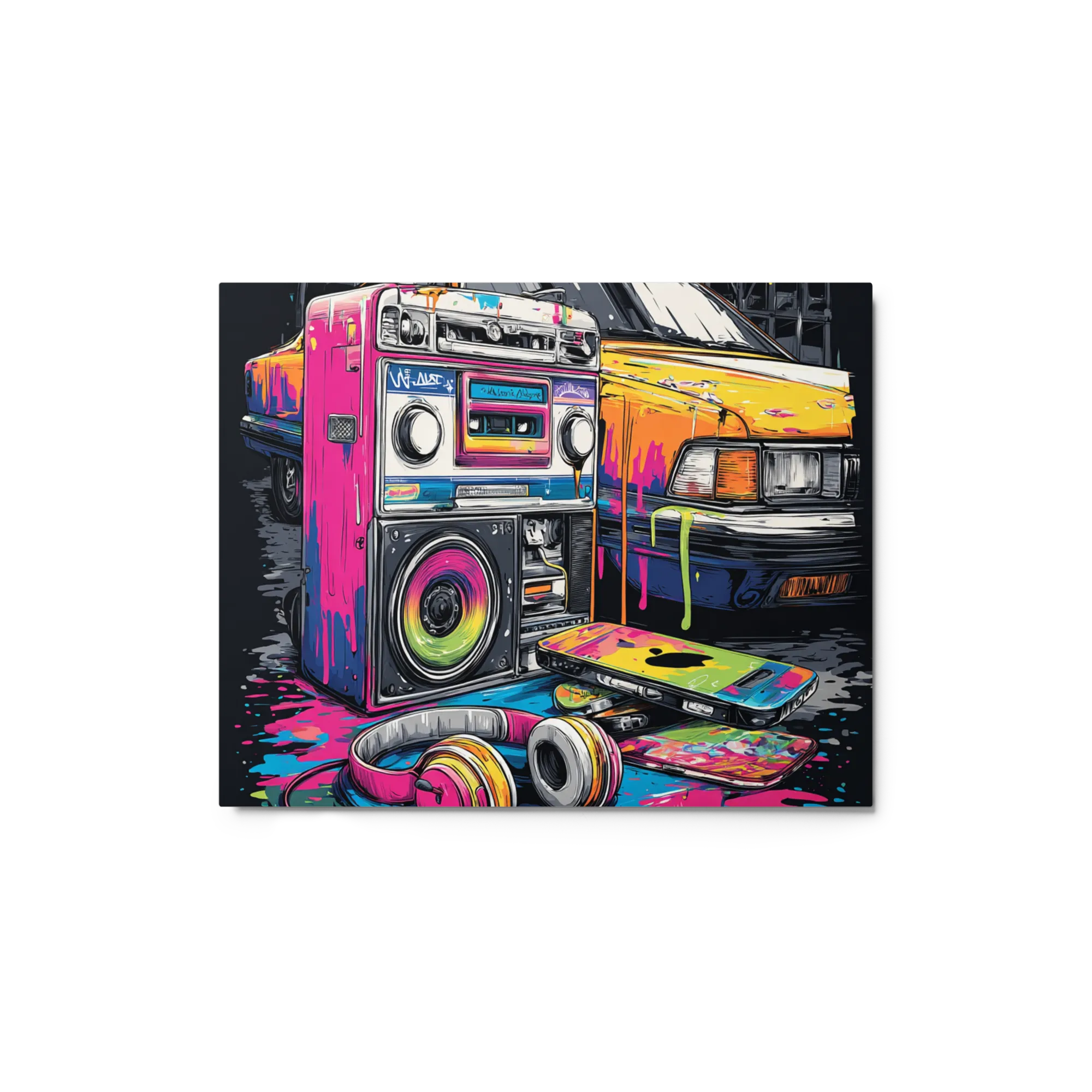 Street Beat: Retro Remix | Art Print