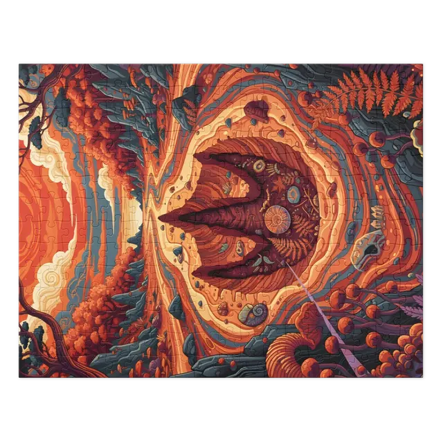 Amber River Crater | Jigsaw Puzzles