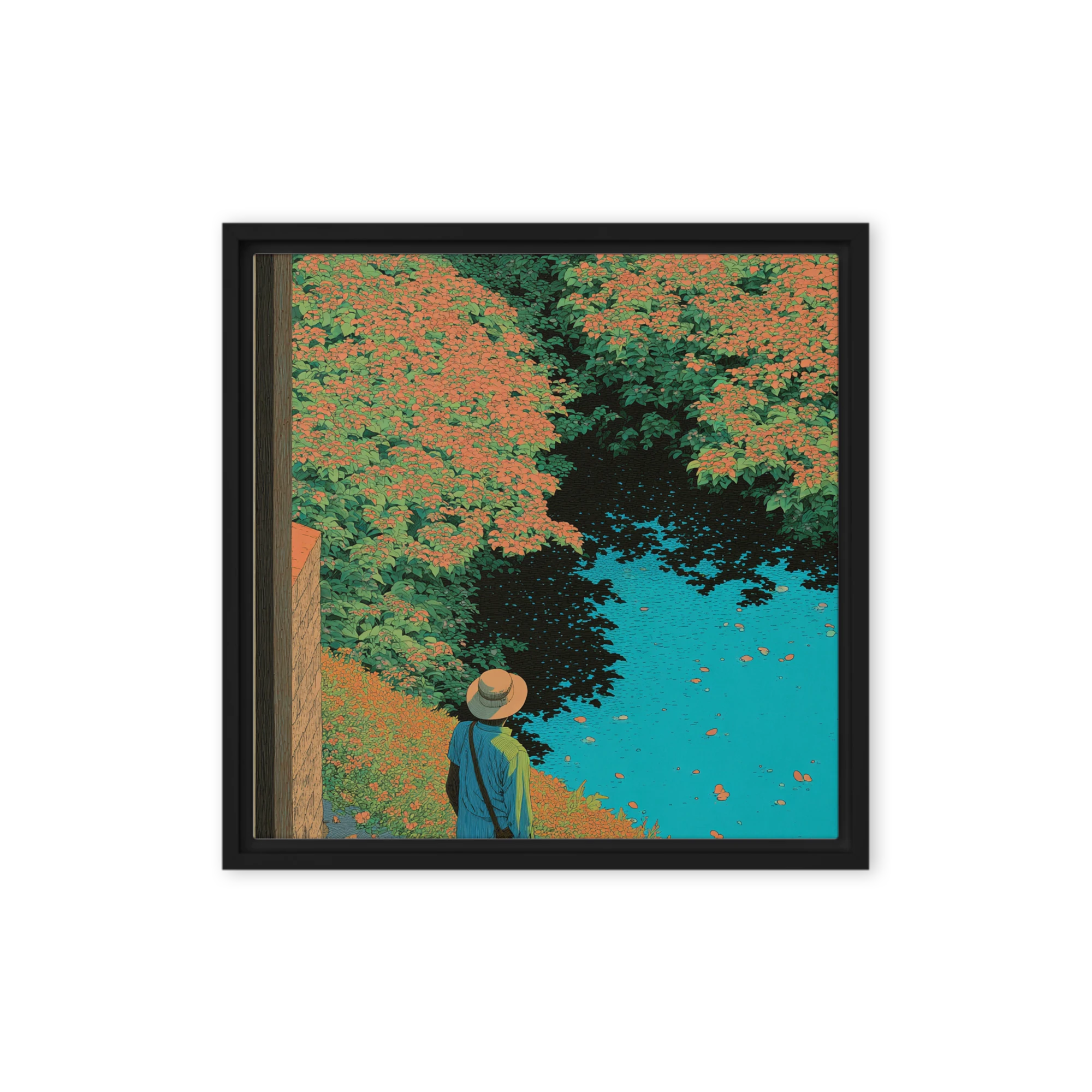 The River Gazer | Art Print