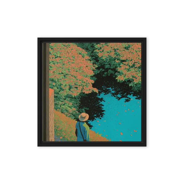 The River Gazer | Art Print