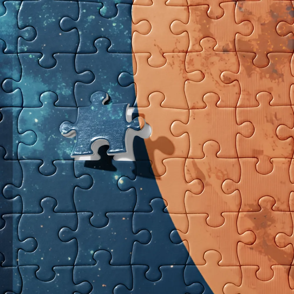 Interstellar Divide 
 Jigsaw Puzzle in Tin Box