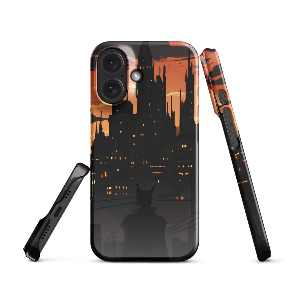 Dystopian Twilight Horizon 
 iPhone 14 Pro Max | Snap Case
