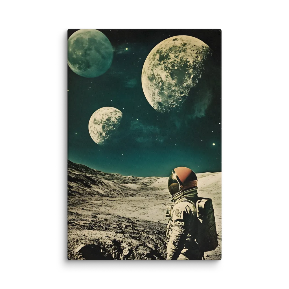 Cosmic Explorer 
 Canvas with White Frame
