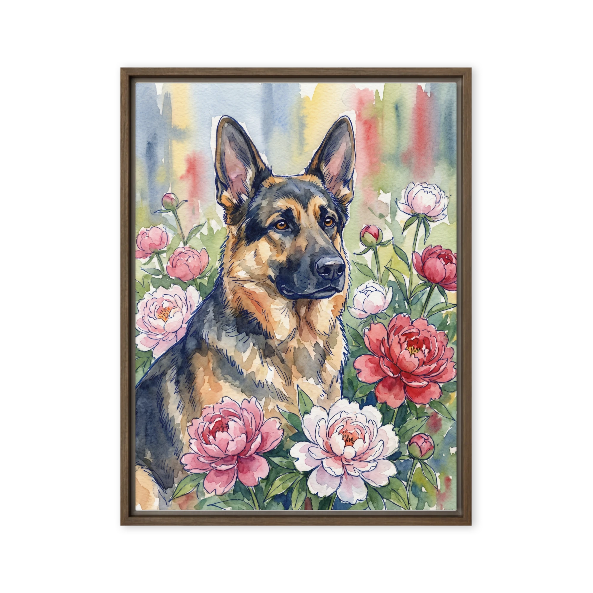 Pet Portrait — Ink & Wash