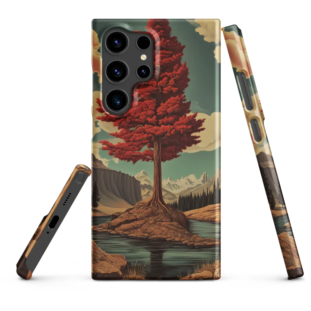 The Crimson Pine | Phone Case