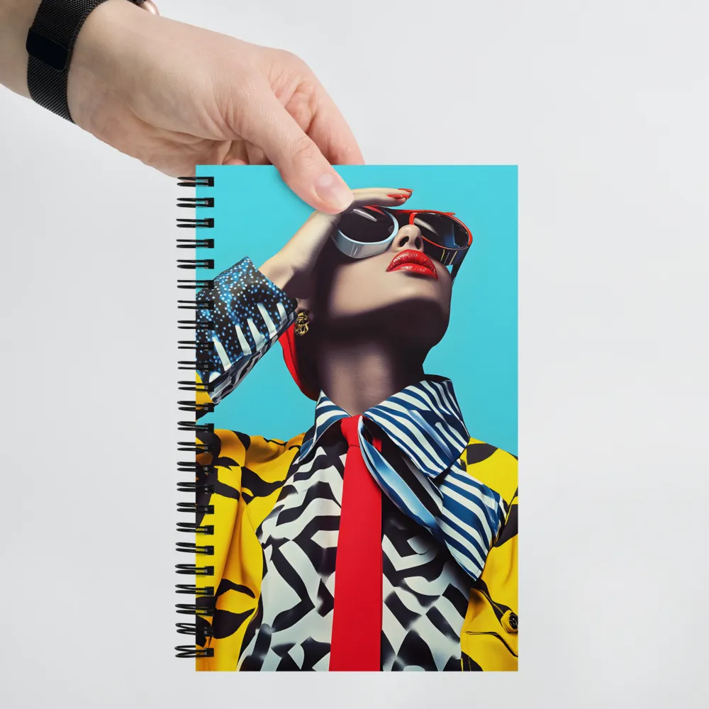 Chic Confidence in Bold Patterns