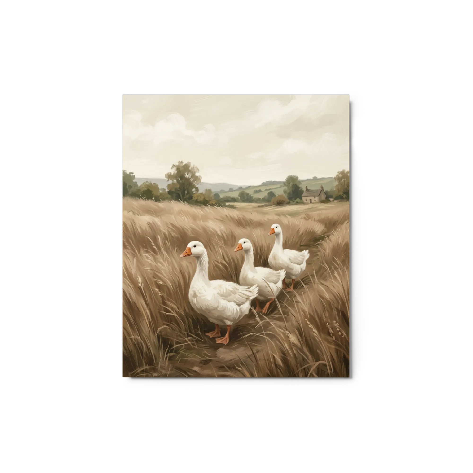 Geese in the Meadow