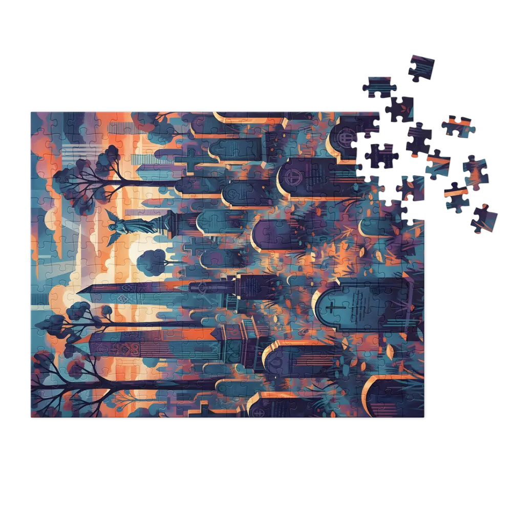 Twilight Cemetery | Jigsaw Puzzles