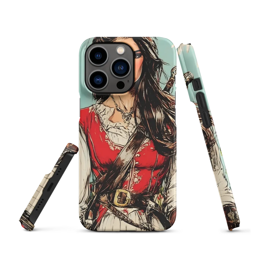 Pirate Woman Illustration | Phone Case