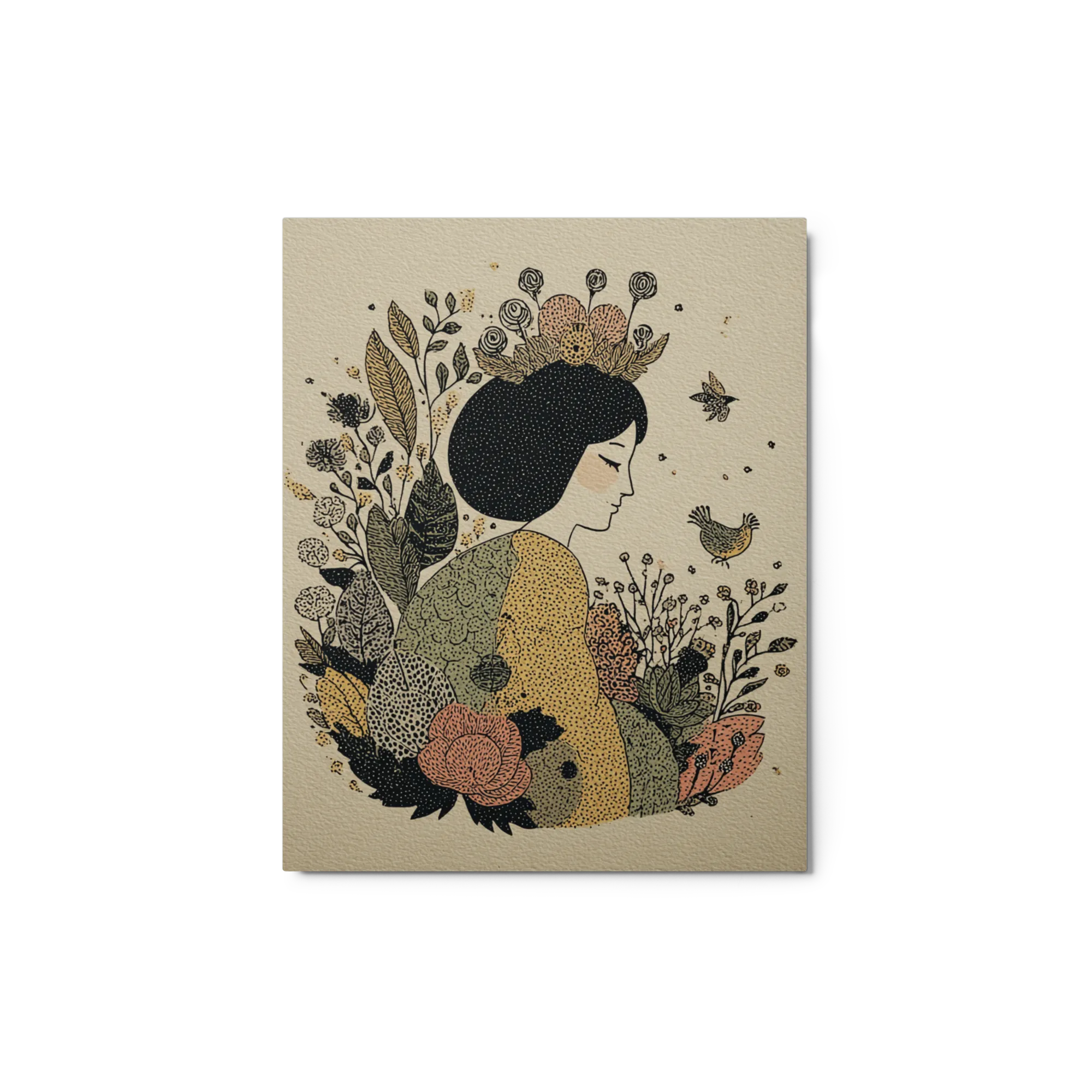 Gentle Bloom Portrait