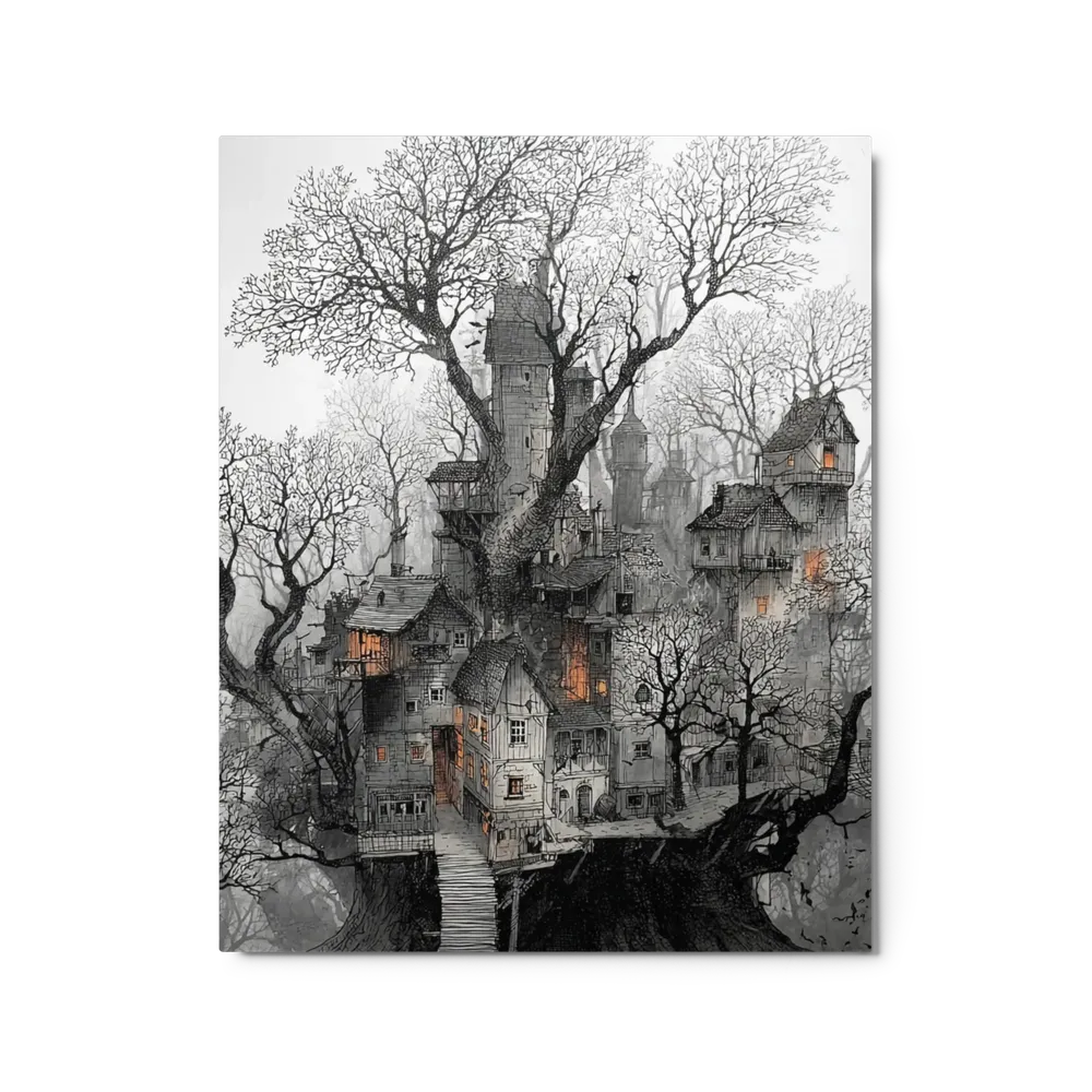 Arboreal City Whispers | Art Print
