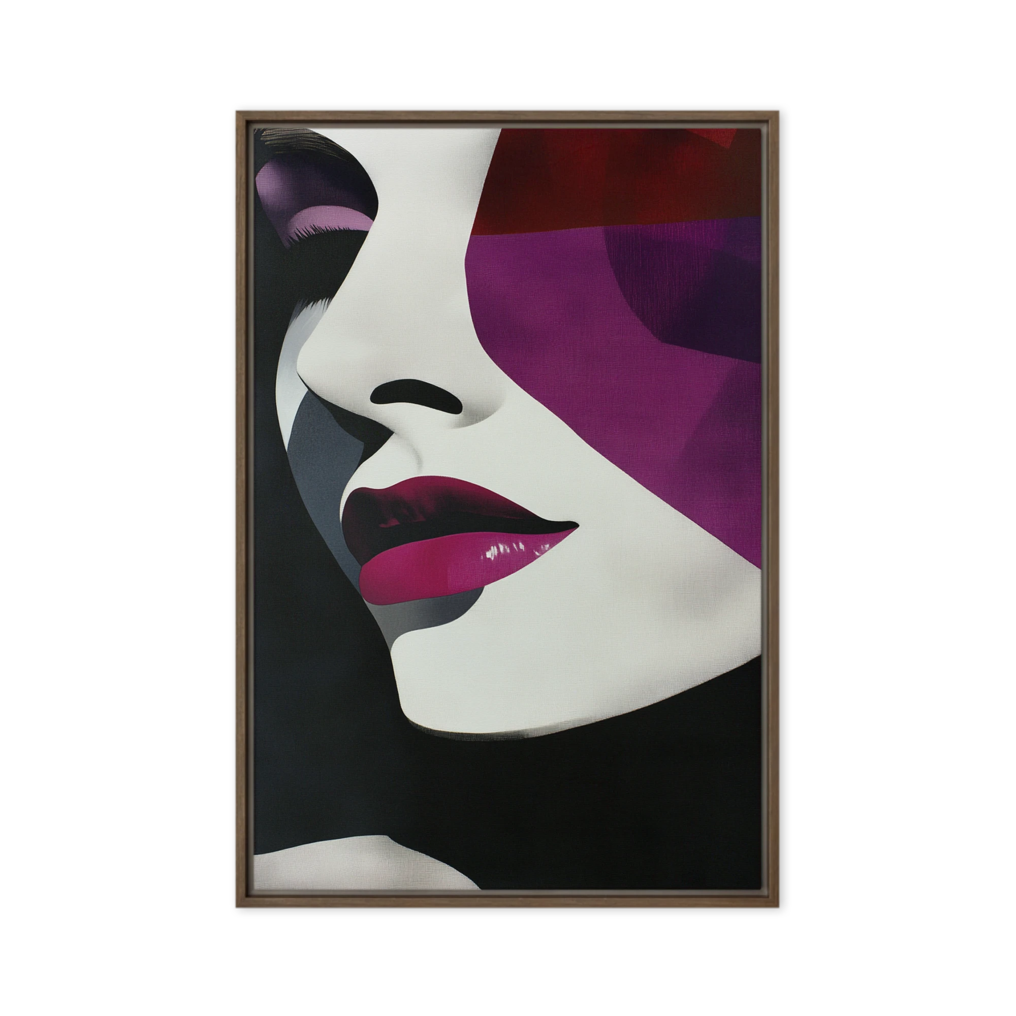 Magenta Mask | Art Print