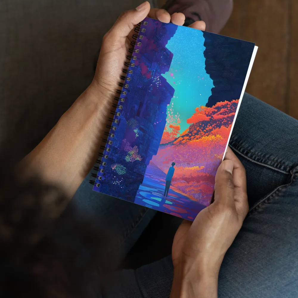 The Textured Ascent 
 Spiral Notebook | 140 pages