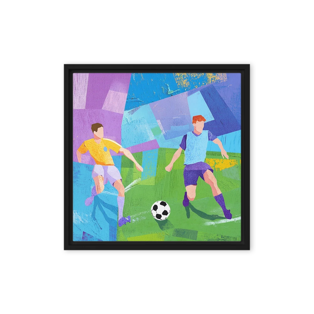 Dynamic Soccer Art | Art Print