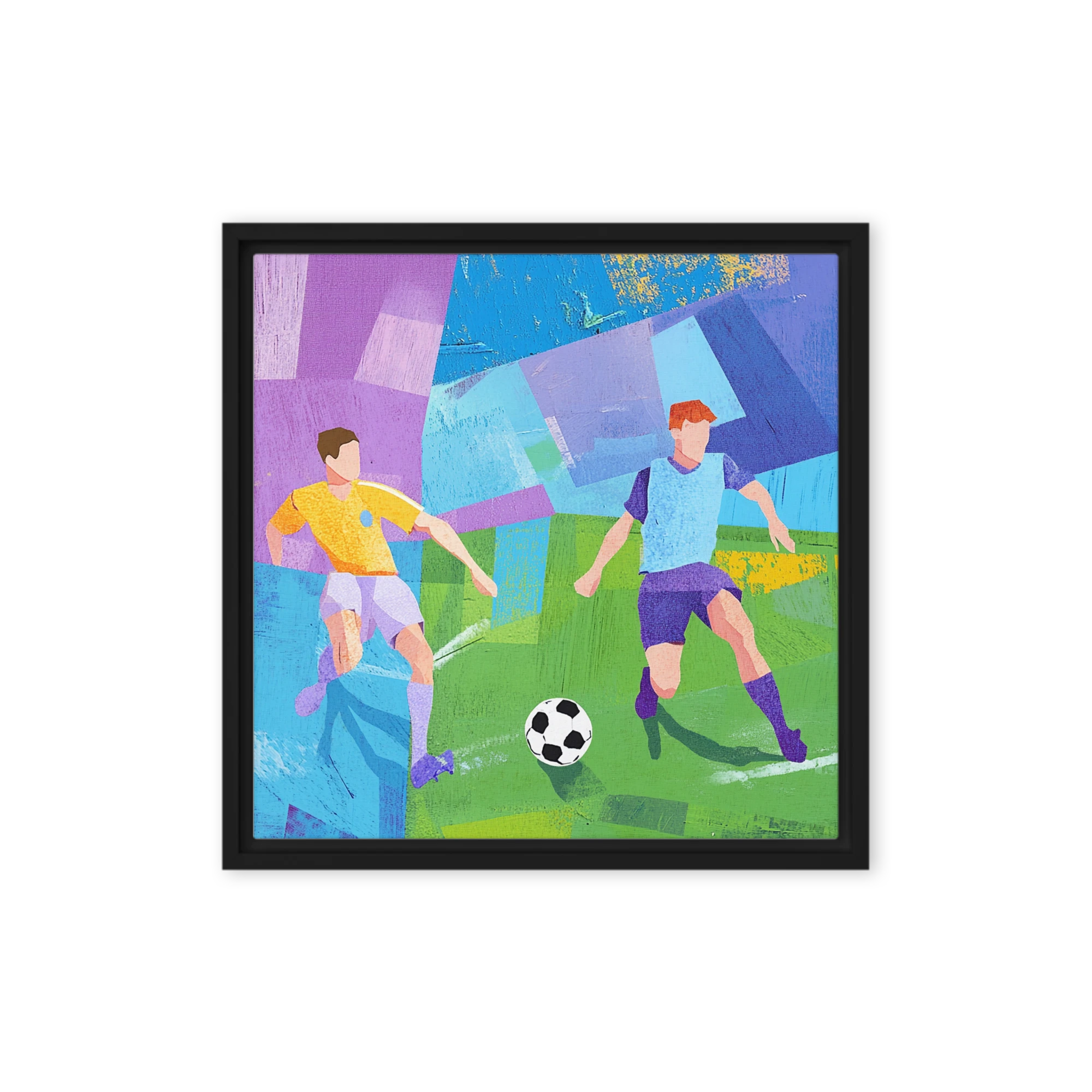 Dynamic Soccer Art | Art Print