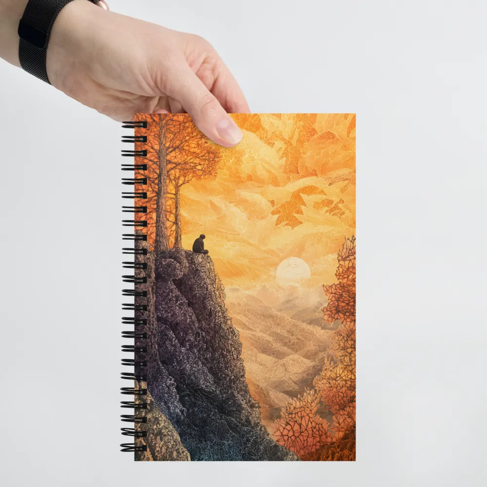 Twilight Contemplation 
 Spiral Notebook | 140 pages