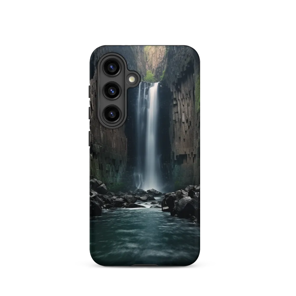 Waterfall in Canyon | Phone Case
