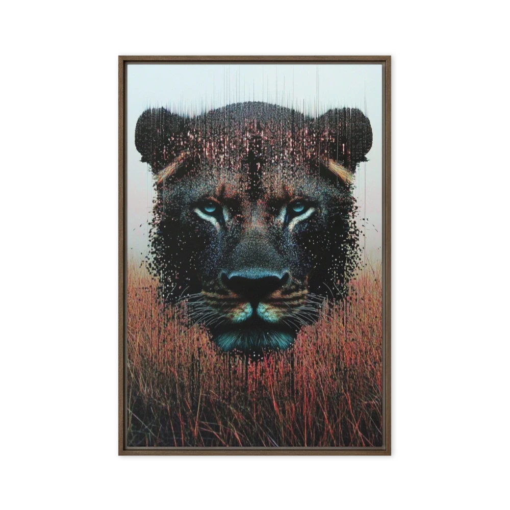 Surreal Lion Portrait