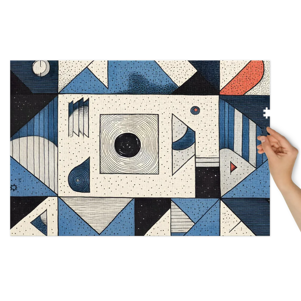 Cubist Mind 
 Jigsaw Puzzle in Tin Box